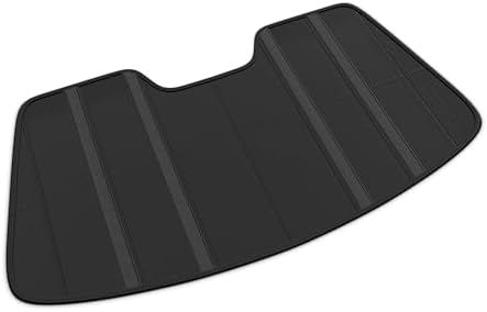 Autotech Park Foldable Sunshade Compatible with 2020-2025 Tesla Model Y and 2026 Model Y Juniper, Sunshade with Metal Reinforced Structure, Maintain Cool Interior and Save Space