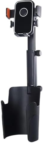 Upgrade Universal Cup Car Mount Stand Bracket Height Adjustable for All Phone Fit All Car Display Music Meeting Video Travel