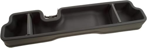 Husky Liners Gearbox - Under Seat Storage Box | 2014-2021 Toyota Tundra Double Cab (w/Out Factory JBL Audio System) - Under Seat Storage Box - Black, 1 Pc. | 09511