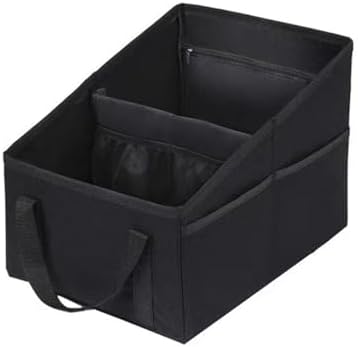 Car Organizer - Car Organizers and Storage, Collapsible Small Car Seat Storage Organizer for Console Front/Back, Automotive Backseat Organizer Passenger Seat Organizer