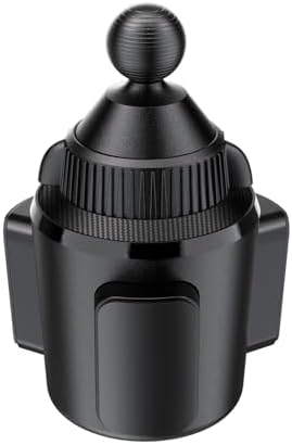 APPS2Car Cup Holder Base with 1” Ball, Expandable Car Mount for B-Size Arms