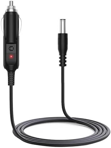 HUZUM 14.5V DC Charger Car Adapter Compatible with Dewalt DXAEPS14 1400 Peak Amp 1400Amp DXAEPS14CA 12V Portable Power Station Jump Starter Air Compressor DXAEP514 15V Auto Supply Cord Battery Charger
