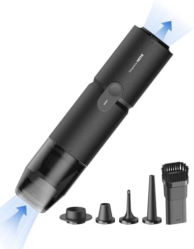 HOTO Handheld Desk Vacuum Cordless, Small Vacuum Cleaner, 15000Pa