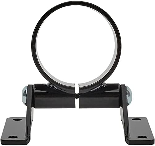 Speedway Motors Universal Steering Column Mount, Adjustable Angle, Fits 2 Inch OD Column Tubes, Easy Installation, Black Finish, Simple 4-Bolt Floor Mounting Design
