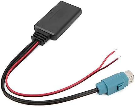 Bluetooth AUX in Cable Wireless Audio Adapter ABS Material 12V Car Bluetooth Module Replacement for Alpine iDA X001 IVA 205R DVA 9861Ri Compact Lightweight Portable