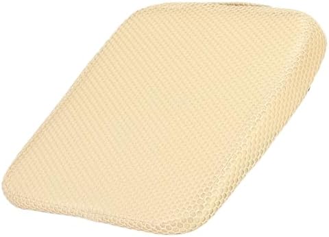 HARFINGTON Seat Cushion 2.36" Thick Comfort Memory Foam Office Chair Cushion with Non Slip Bottom for Car Seat Driver, Beige
