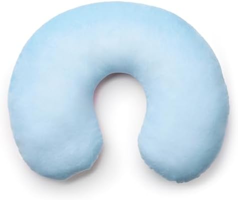 Jay Franco Bluey Kids Travel Neck Pillow - Soft Polyester Support for Car, Airplane & Road Trips - Cute Bluey and Bingo Design - Comfortable Child Neck Support for Ages 3-10