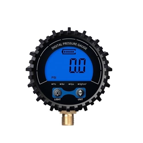 1pcs 200//250/255 Psi Digital Air Tire Pressure Gauge High Pressure Thread 1/8" NPT /1/4'' NPT / M11(F 200 Psi)