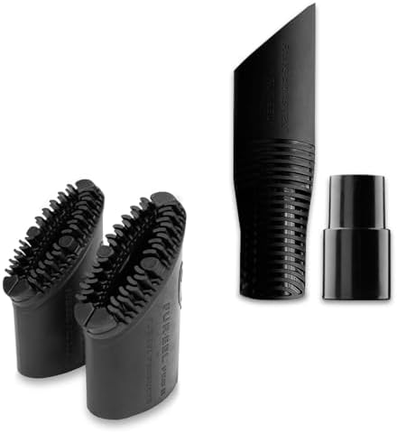 FUR-EEL PRO 2.0 Pet Hair Vacuum Attachment, Pet Hair Remover 2 Rubber Heads