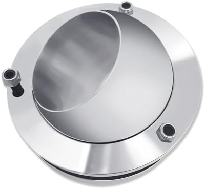 Universal Swivel Floor Mount for 2" Steering Column Aluminum Polished