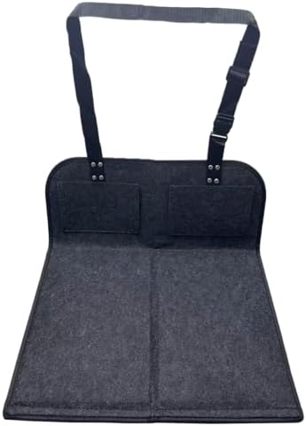 Car Camping Essentials Rear Seat Mattress Extension Plate, Car Back Seat Extender,Portable Mattress for Sleeping Increase Travel Trunk Space Bed Space for Most Cars, SUV, Model Y/3 (Black)