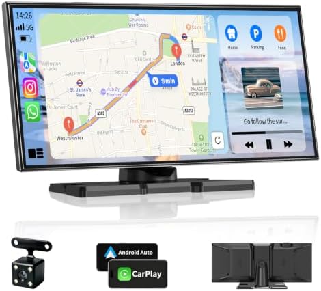11.5" Wireless Portable CarPlay Screen for Car