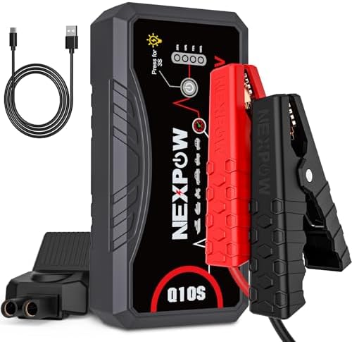 NEXPOW Car Jump Starter 2026 Upgraded Car Battery Jump Starter Pack