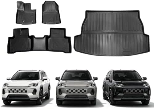 Compatible for Toyota RAV4 Floor 2026 Mats Cargo Liner All Weather Protector for 2026 Toyota RAV 4 Floor Mats Vehicle Accessories