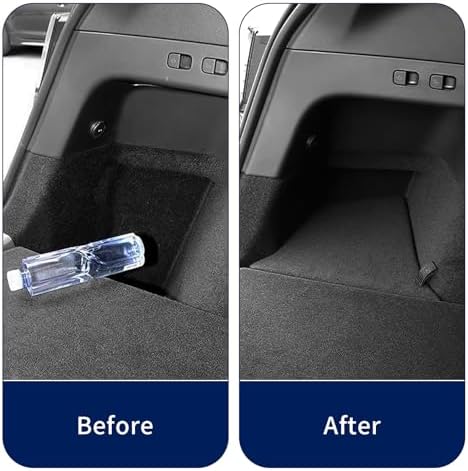 Tesla Model Y Juniper Trunk Storage Bins 2025 2026 TPE Rear Trunk Organizer Storage Box with Lids Tesla Model Y Accessories 2026