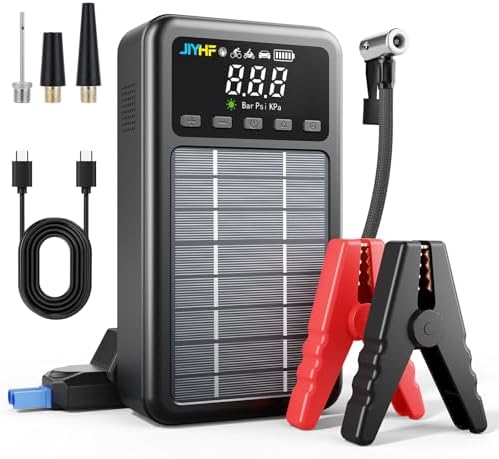 JIYHF 3000A Solar Jump Starter