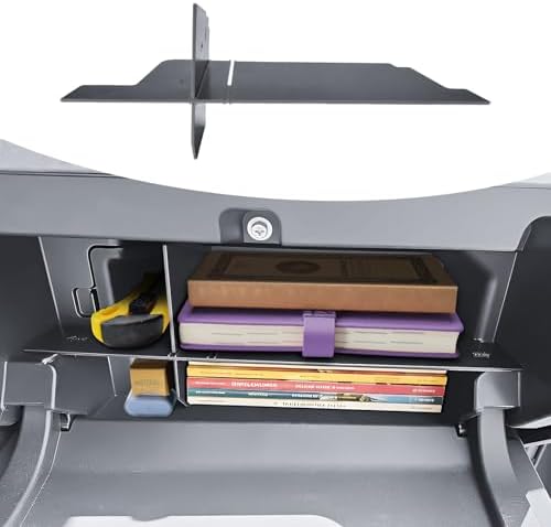 RUNROAD Center Console Organizer Divider Compatible with Toyota 4Runner 2025 2026 Accessories, Glove Box Organizer Dividers For 4 Runner SR5 TRD Limited Middle Console Storage Tray Armrest Box