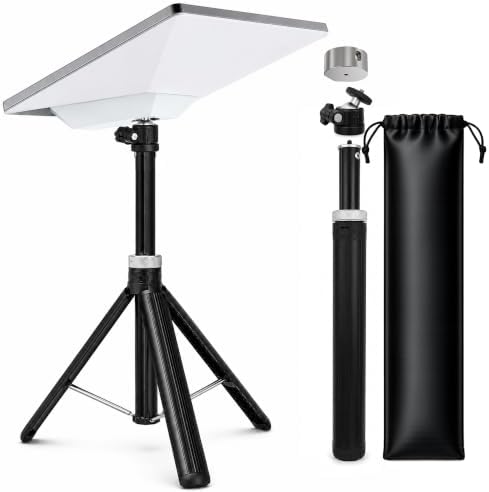Starlink Mini Tripod Stand with 360° Rotating Head, Quick Deploy Portable Internet Setup for RV Camping, Overlanding & Remote Work, Aircraft-Grade Aluminum Travel Mount with Carry Case