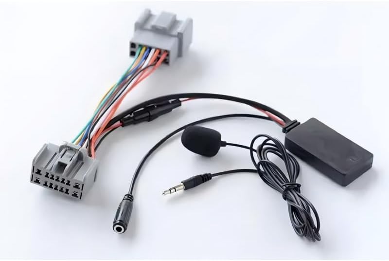 Jack Cable Replacment Connect Mp3 Bluetooth Phone Audio Input Adapter Fits for Volvo C30 C70 S40 S60 V70 XC91