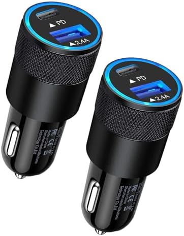 AILKIN 30W PD USB C Car Charger, USB Type C Fast Power Charging Block