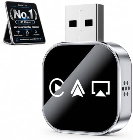 Car Accessories Screen Mirroring Adapter Auto Link Pro Carplay Movie Player 2026 TV for Apple Wireless Watch Bluetooth with iPhone Cute Gadgets Cool Electronics Automotive Video Drive