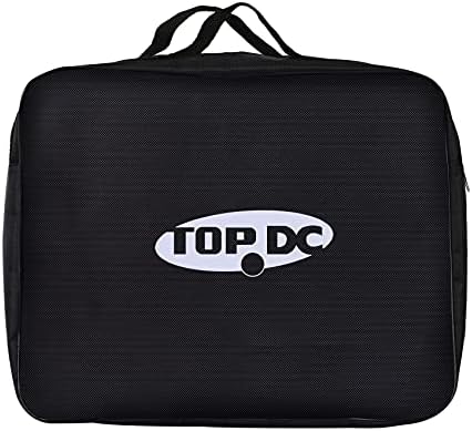 TOPDC Jumper Cable Bag, Large Tool and Cord Storage Organizer with Zipper