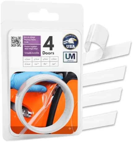 Car Door Edge Guard Paint Protection Film 4 Doors Made with 3M