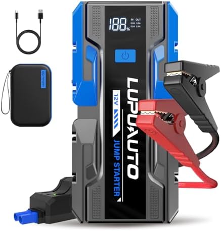 3000A Jump Starter 12V Battery Charger Jump Pack for 9L Gas & 7L Diese