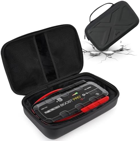 EVA Protection Case Compatible with NOCO Jump Starters - Boost GB150: 3000A/Boost X GBX155: 4250A UltraSafe Jump Starter(CASE ONLY)