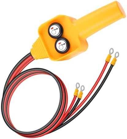 Winch Remote with Cables,Manual Push Button Winch Controller with Large Load Capacity for 1500lbs-5000lbs,Universal Winches Switch Assembly Car Accessories for 12V/24V/48V