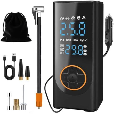 Eleanora Cordless Tyre Inflator Air Compressor
