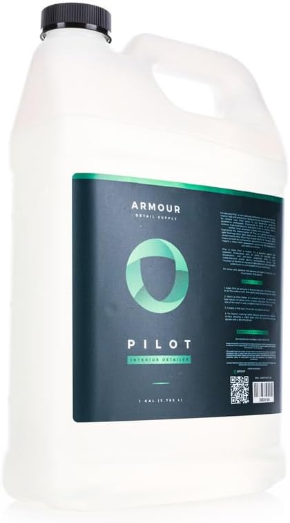Armour Detail Supply Pilot Interior Detailer: Total Solution for Multi-Surface Care | UV Protection | Streak-Free Finish | Trigger Spray (16 Oz)