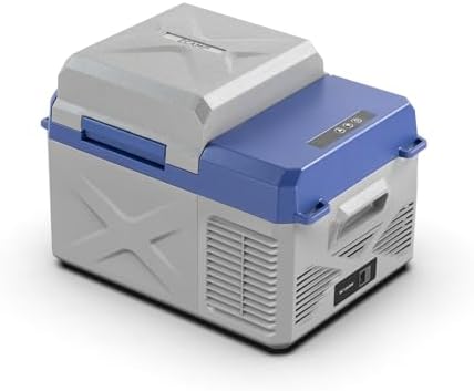 X12 12 Volt Refrigerator,Mini Portable Freezer,13 Quart(12L) Electric Cooler,12V Car Fridge,12/24V DC 100-240V AC for Ourdoor, Camping, Travel, Truck,RV, Boat -4℉~68℉