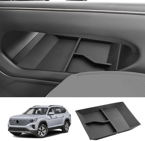 LUWU for 2024 Atlas Center Console Organizer 2024 Atlas VW Armrest Storage Armrest Organizer Insert Tray 2024 VW Atlas Lower Console Organizer Storage Tray 2024 VW Atlas Accessories