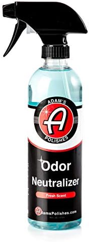 Adam's Polishes Odor Neutralizer (Fresh Scent, 16oz) - Car Air Freshener Spray That Eliminates Harmful Odors from Car Interior Accessories, Leather, Carpet, Upholstery & Pet Odors