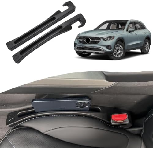 Seat Gap Filler for Mer-ce-de-s Benz GLE300/GLE350GLE400/GLE450 2016-2026 Black Pack of 2