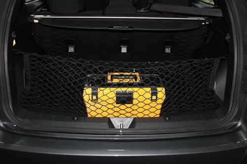 Trunk Organizer Cargo Net for Subaru Crosstrek 2016-2026–Envelope Style Cargo Net for Hatchback/Wagon–Premium Mesh Car Trunk Organizer Vehicle Carrier Storage–Compatible with Crosstrek