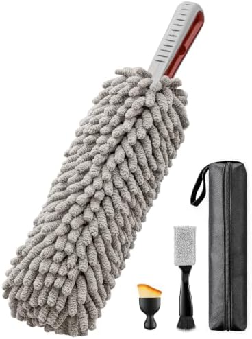 AstroAI Car Duster Kit, Microfiber Interior Cleaning Brush