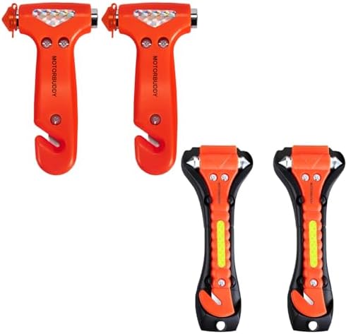 Car Window Breaker Tool and Seatbelt Cutter,Emergency Glass Breaker and Escape tool for Car Accidents
