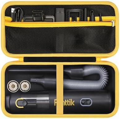 Hard EVA Shell Carry Case for Fanttik Slim V8, V8 Mate, V10 Apex,V10 Mate