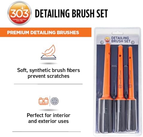 303 Detailing Brush Set, 3-Pack