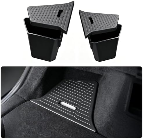 Trunk Storage Bins for 2025 2026 Tesla Model Y Juniper