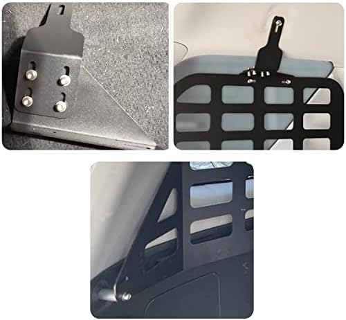 Rear Window Molle Panel Modular Storage Panel System Compatible with 2010-2024 Toyota 4Runner, Rear Cargo Luggage Storage Carrier