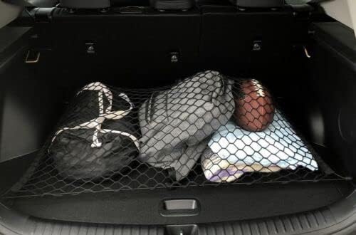 Trunk Organizer Cargo Nets for Kia EV6 2022–2025 – Envelope + Floor Style Cargo Nets for SUV Truck – Premium Mesh Car Trunk Organizer Vehicle Carrier Storage – Compatible with EV6