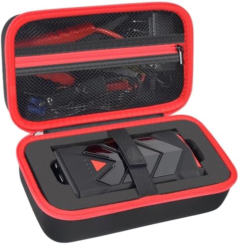 PAIYULE Case for NEXPOW T11F, Case with Detachable Foam for NEXPOW Q10S for AstroAI S8 for BIUBLE for BUTURE Car Jump Starter, Portable Holder for Jump Start Battery Power Pack(Box ONLY)