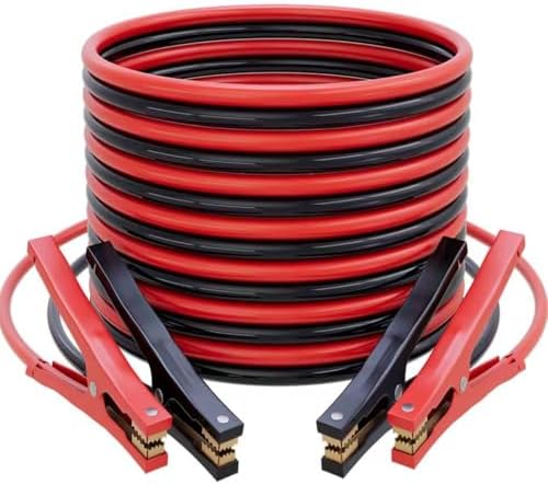 Jumper Cables for Car Battery, 6 Gauge 16 Feet 600AMP
