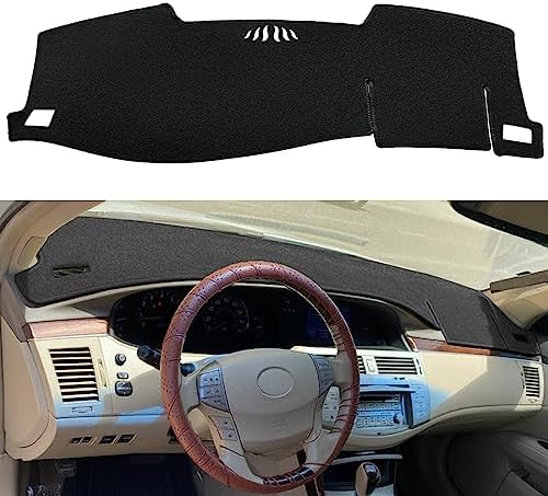 Dash Cover Mat Fit for Toyota Avalon 2005-2010 (Black) F101