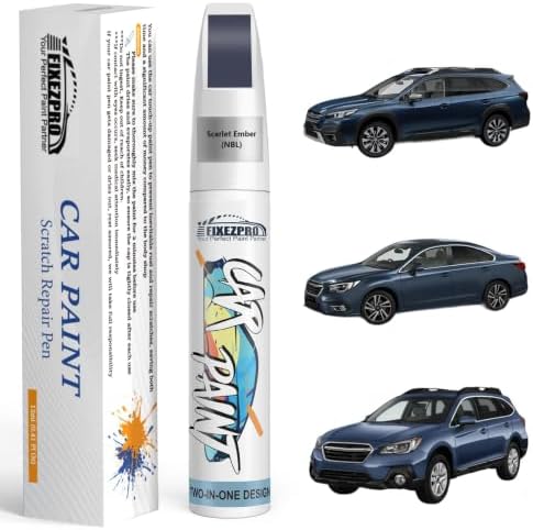 Twilight Blue Metallic(H1Q) Touch Up Paint for Subaru, Color Exact Match Car Paint Scratch Repair Remover Pen Kit Quick & Easy to Fix Vehicle Chips and Automotive Nicks Scuff