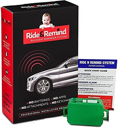 Car Alarm - Back Seat Reminder System - Baby Car Seat Reminder Alarm - Perfect for Children & Pets (Must be Professionally Installed)
