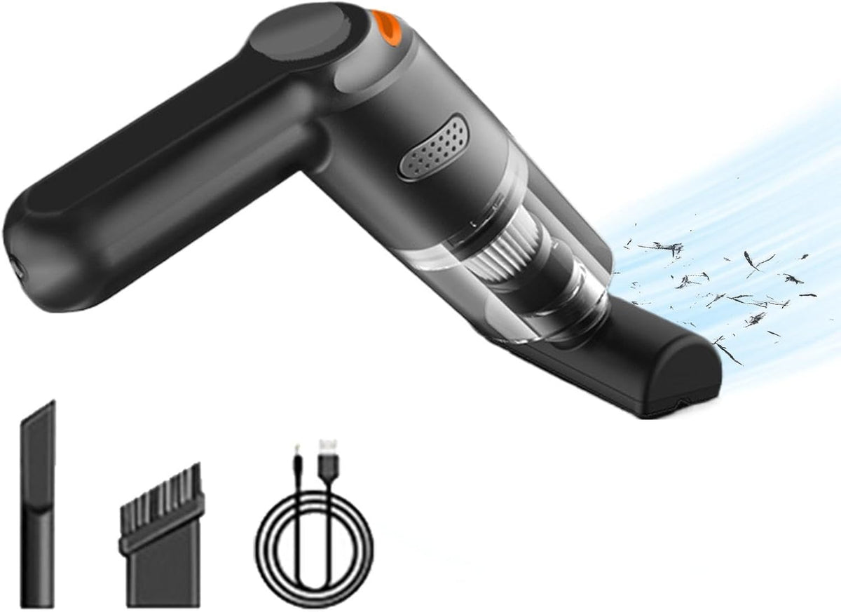 Handheld Vacuum - Cordless Cleaner, Rechargeable Power